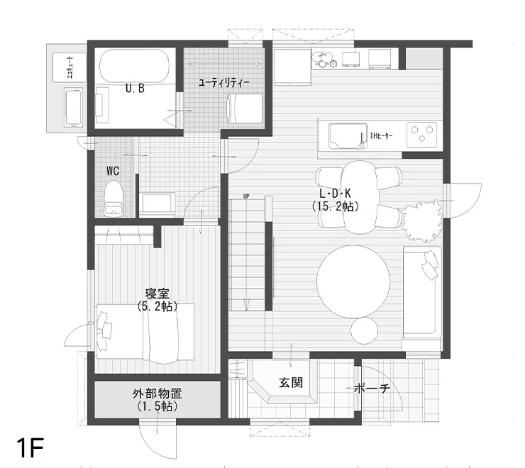間取り図 1階