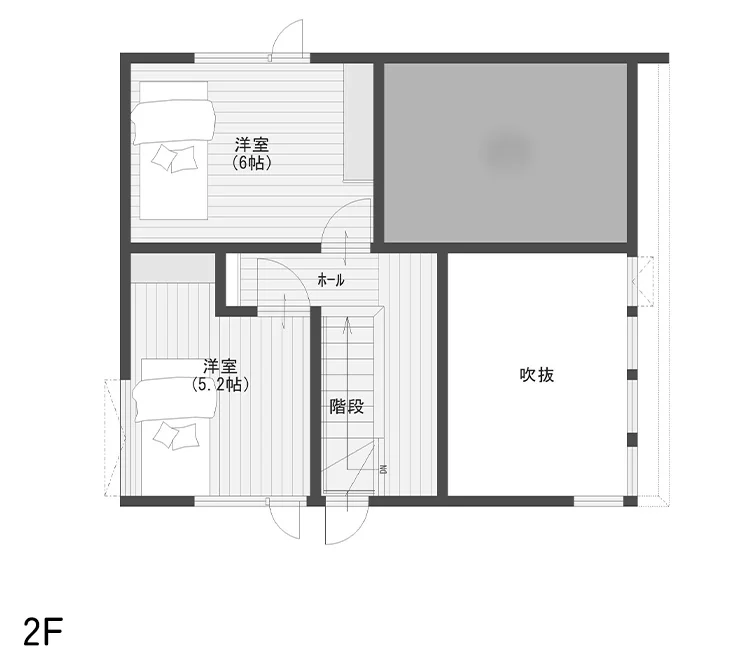 間取り図 2階